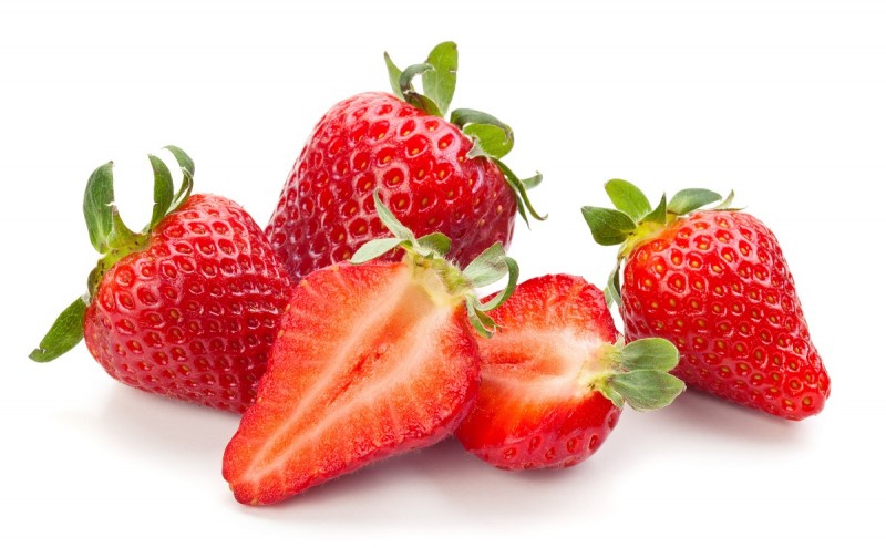 Aardbeien toetje 